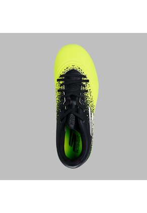 Guayos Skechers Hombre Razor 1.5 Academy FG - Negro - Fútbol | Césped Natural