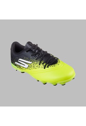 Guayos Skechers Hombre Razor 1.5 Academy FG - Negro - Fútbol | Césped Natural