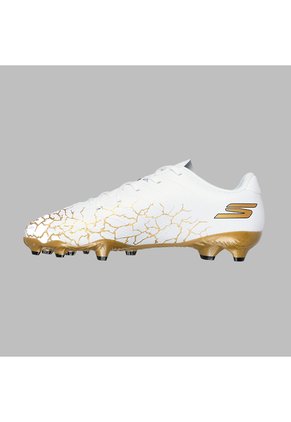 Guayos Skechers Niño Skx 1.5 Jr Youth FG - Blanco - Fútbol | Césped Natural