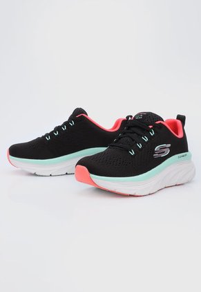 Tenis Training Negro Multicolor Skechers