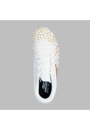 Guayos Skechers Niño Skx 1.5 Jr Youth FG - Blanco - Fútbol | Césped Natural