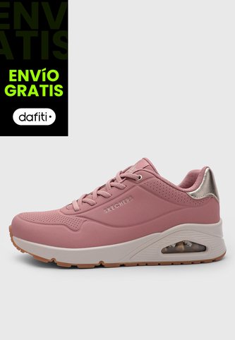 Tenis Lifestyle SKECHERS Uno - Shimmer Away Rosa Skechers