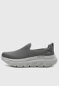 Tenis Walking SKECHERS Go Walk Max Cushioning Hyper Burst Gris de Skechers