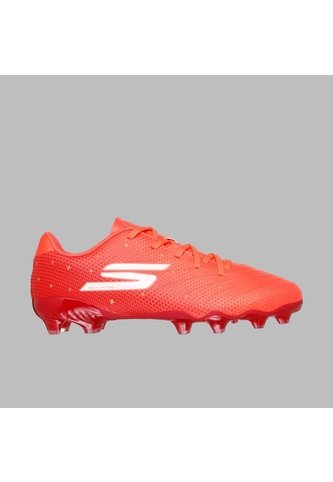 Guayos Skechers Kids HK Player Edition SKX 1.5 Jr Youth FG Fútbol | Naranja Terreno Firme Skechers