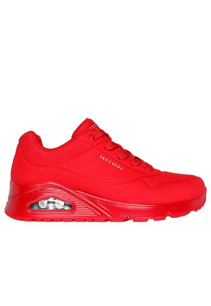 Tenis Mujer Skechers Uno Stand On Air - Rojo