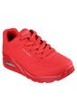 Tenis Mujer Skechers Uno Stand On Air - Rojo de Skechers