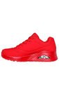 Tenis Mujer Skechers Uno Stand On Air - Rojo de Skechers