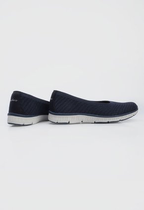 Baleta Azul-Gris Skechers