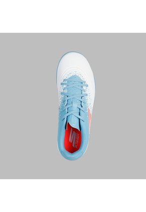 Torretin Skechers Kids Razor 1.5 Jr Youth TF Fútbol | Blanco Terreno Artificial