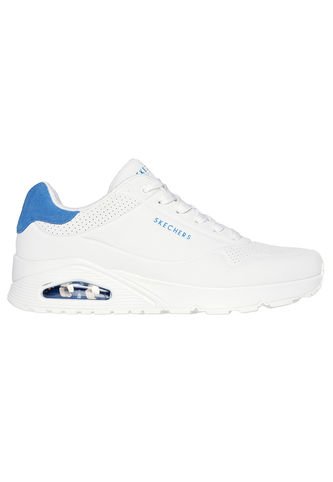 Tenis Hombre Skechers Uno Suited On Air - Blanco-Azul Skechers