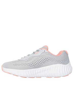 Tenis Mujer Skechers GO RUN Now - Gris Claro Con Blanco