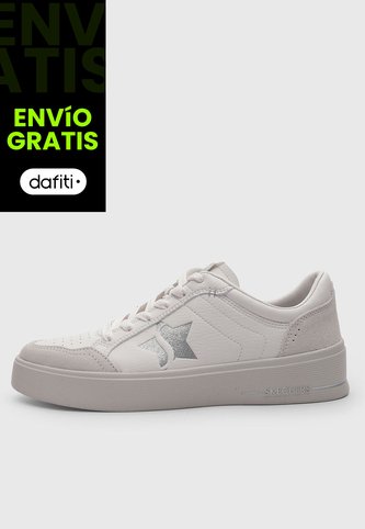 Tenis Lifestyle SKECHERS Hiland Illuminated Neutrals Blanco Skechers