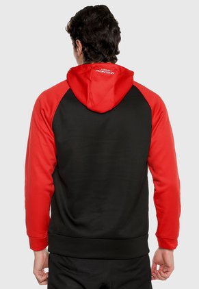 Buzo Negro-Rojo Skechers