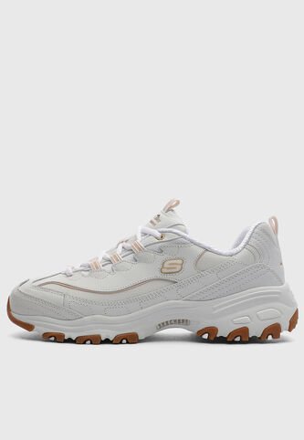 Tenis SKECHERS D'Lites  Blanco Skechers