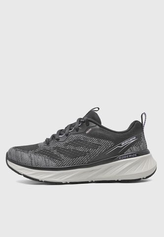 Tenis Running SKECHERS Edgeride - Power Flow Negro Skechers