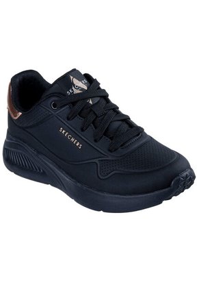 Tenis Mujer Skechers Uno Lite Shimmeralong - Negro