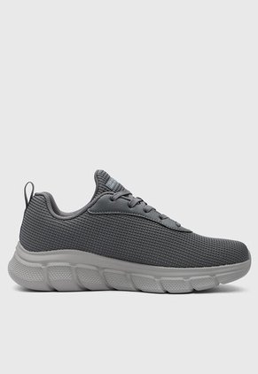 Tenis SKECHERS Bobs B Flex - Cool Edge Gris