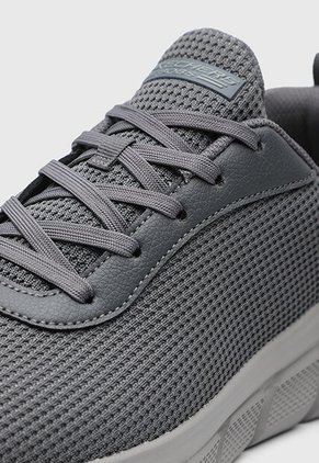 Tenis SKECHERS Bobs B Flex - Cool Edge Gris