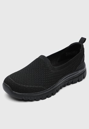 Tenis SKECHERS Graceful Negro