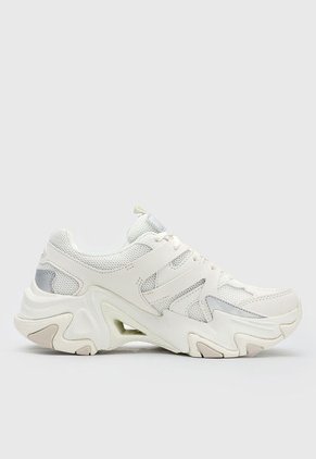 Tenis Lifestyle Marfil-Plateado Skechers Stamina v3