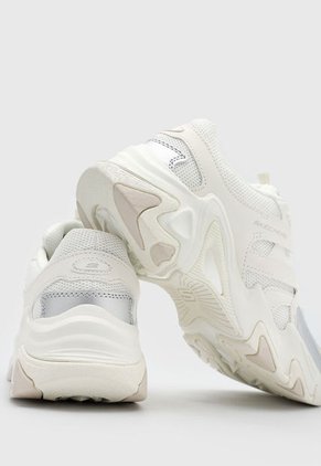 Tenis Lifestyle Marfil-Plateado Skechers Stamina v3