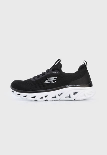 Tenis Training Negro-Blanco Skechers Glide Step