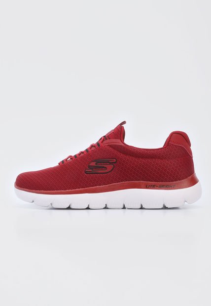 Tenis Training Rojo-Blanco Skechers