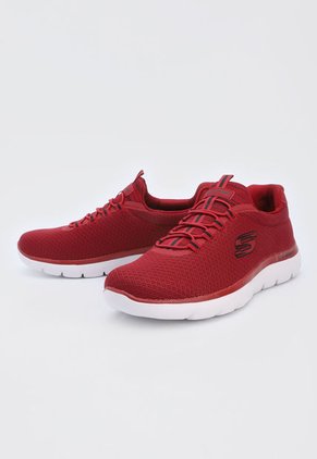 Tenis Training Rojo-Blanco Skechers