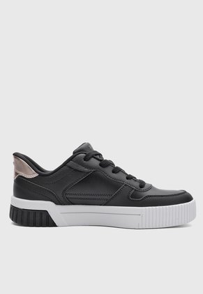 Tenis Lifestyle SKECHERS Jade Metallic Springs Negro