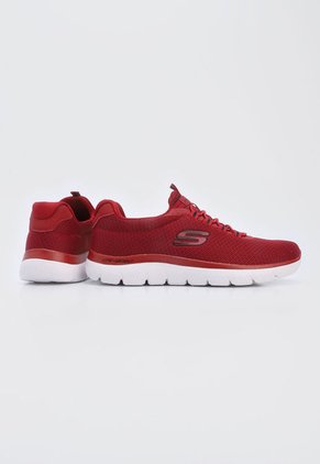 Tenis Training Rojo-Blanco Skechers
