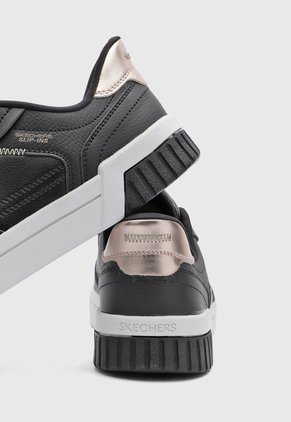 Tenis Lifestyle SKECHERS Jade Metallic Springs Negro