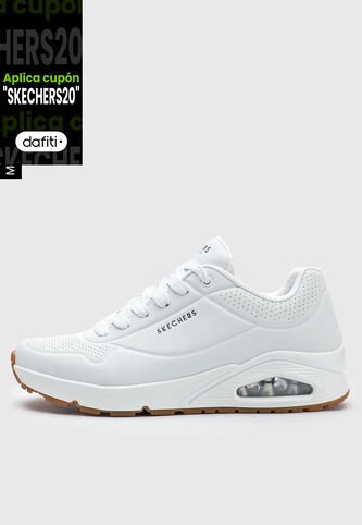 Tenis SKECHERS Uno - Stand On Air Blanco Skechers