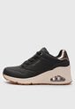 Tenis SKECHERS Uno Wedge - HI Steps Negro de Skechers