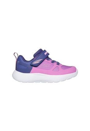 Tenis Skechers Niña Dyna-Lite Velcro Color Rosa Morado