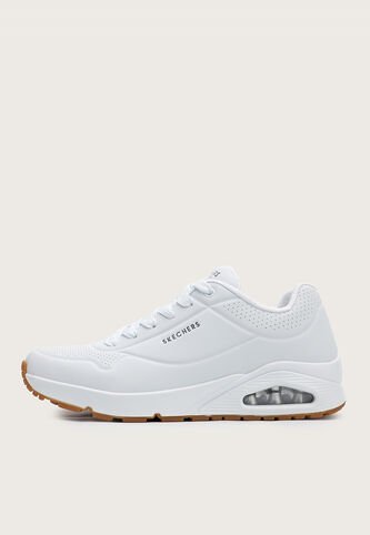 Tenis Lifestyle Blanco-Miel Skechers Uno - Stand On Air Skechers
