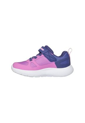 Tenis Skechers Niña Dyna-Lite Velcro Color Rosa Morado