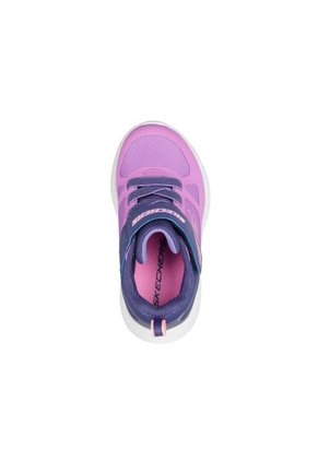 Tenis Skechers Niña Dyna-Lite Velcro Color Rosa Morado