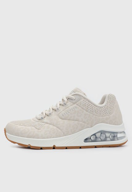 Tenis Lifestyle Beige-Blanco Skechers Uno 2 In Kat Neato