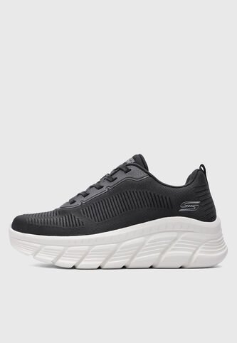 Tenis Lifestyle SKECHERS Bobs B Flex Hi Negro Skechers