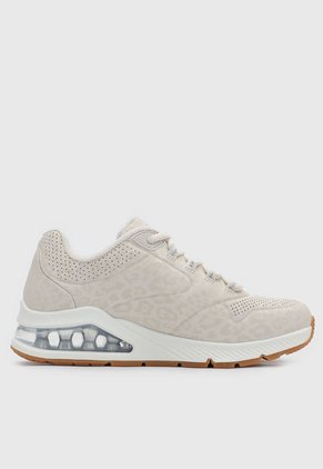 Tenis Lifestyle Beige-Blanco Skechers Uno 2 In Kat Neato