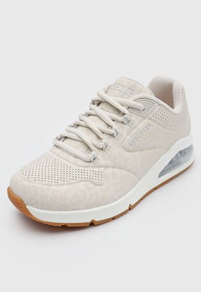 Tenis Lifestyle Beige-Blanco Skechers Uno 2 In Kat Neato