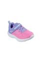 Tenis Skechers Niña Dyna-Lite Velcro Color Fucsia Lila de Skechers