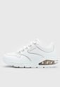 Tenis Lifestyle Blanco-Oro Rosa Skechers Uno 2-Golden Trim de Skechers