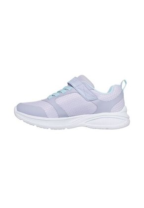 Tenis Skechers Niña Microspec Max Advance Velcro Lila Azul
