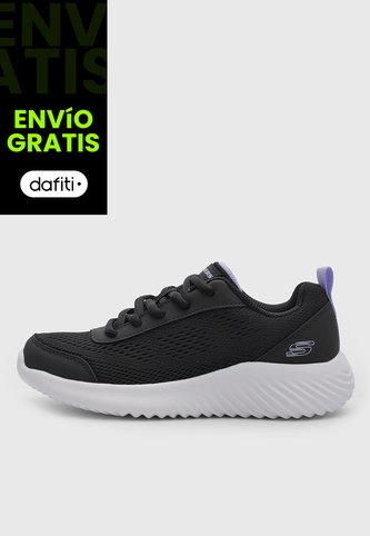 Tenis Lifestyle Skechers Bounder Ez Negro Skechers