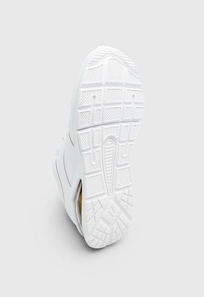 Tenis Lifestyle Blanco-Oro Rosa Skechers Uno 2-Golden Trim