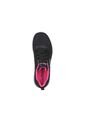 Tenis SKECHERS MESH LACE UP W-MEMORY- Negro Con Rosado Para Mujer de Skechers