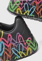 Tenis Lifestyle Negro-Multicolor SKECHERS JGoldcrown: Uno Lite - Spread the Love de Skechers