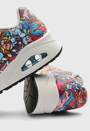 Tenis SKECHERS Uno Multicolor