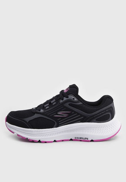 Tenis Running Negro-Fucsia-Blanco Skechers GO RUN Consistent 2.0 - Advantage